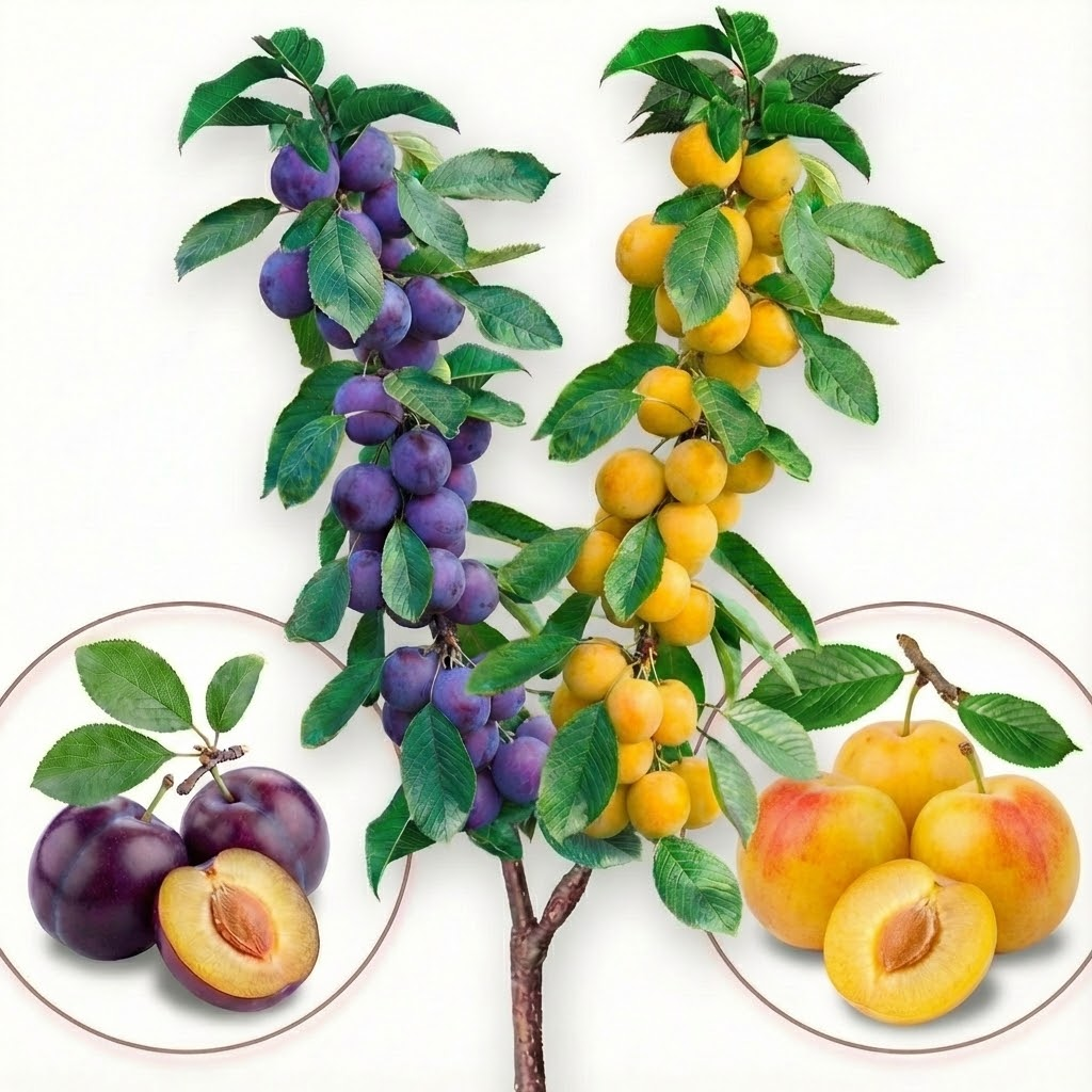 Albero da frutto Duo di Susino